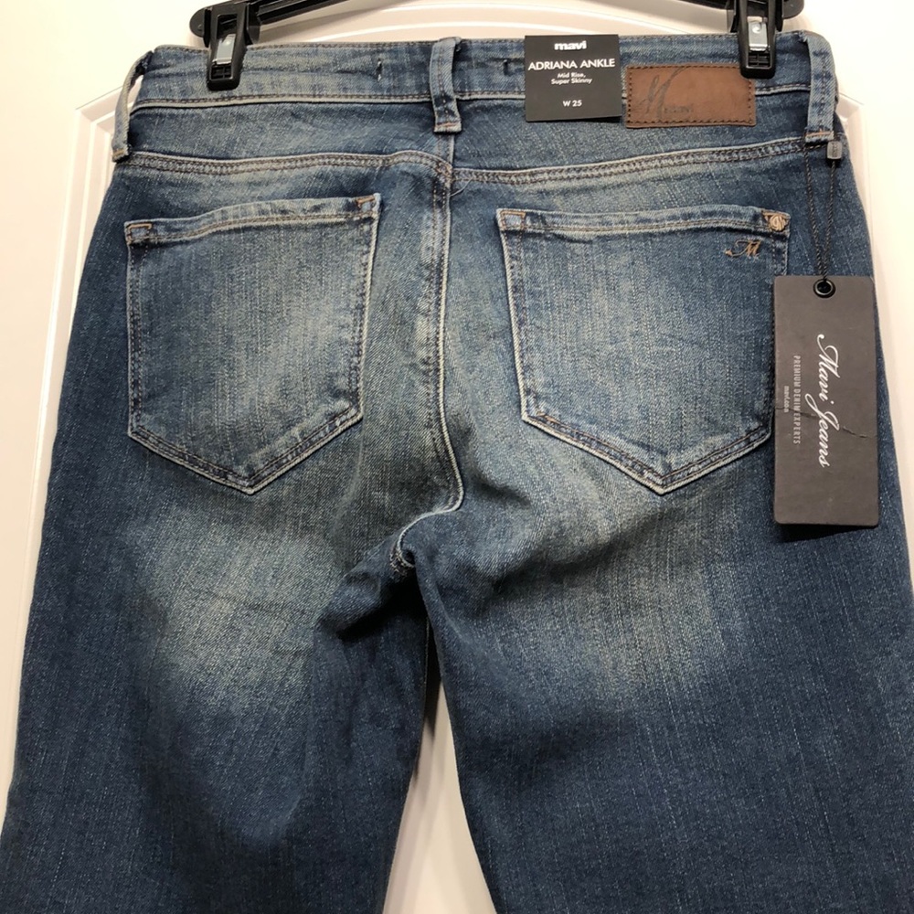 Mavi Jeans - Ripped Super Skinny Ankle Jeans